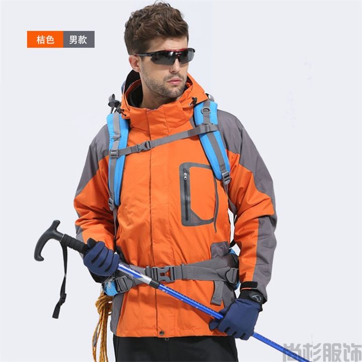 DX1302兩件套男士沖鋒衣,抓絨沖鋒衣(圖1) DX1302兩件套男士沖鋒衣,抓絨沖鋒衣(圖1)