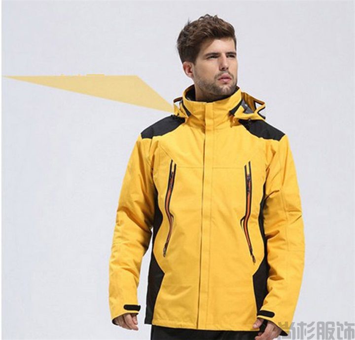 1308棉內(nèi)膽男士沖鋒衣,兩件套沖鋒衣(圖3) 1308棉內(nèi)膽男士沖鋒衣,兩件套沖鋒衣(圖3)