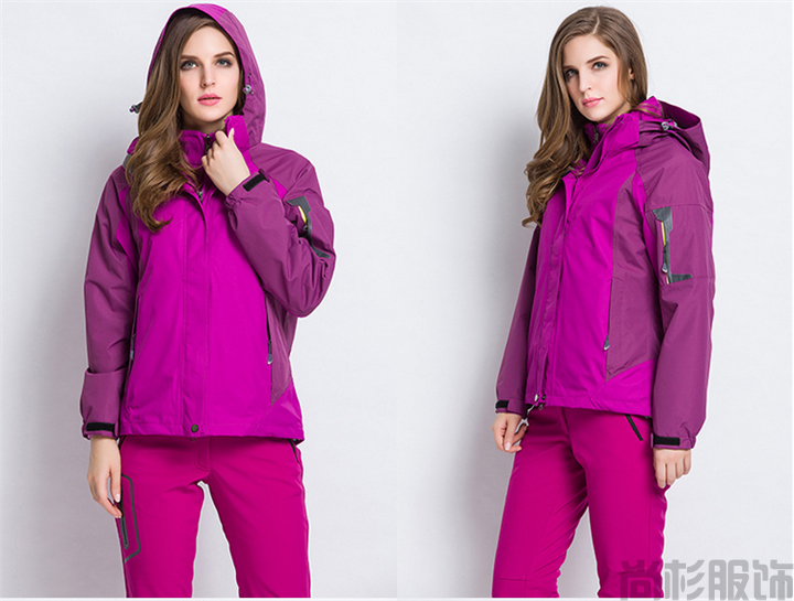 長絨內(nèi)膽沖鋒衣--男士灰色(圖11) 長絨內(nèi)膽沖鋒衣--男士灰色(圖11)