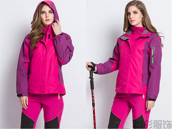 長絨內(nèi)膽沖鋒衣--男士灰色(圖12) 長絨內(nèi)膽沖鋒衣--男士灰色(圖12)